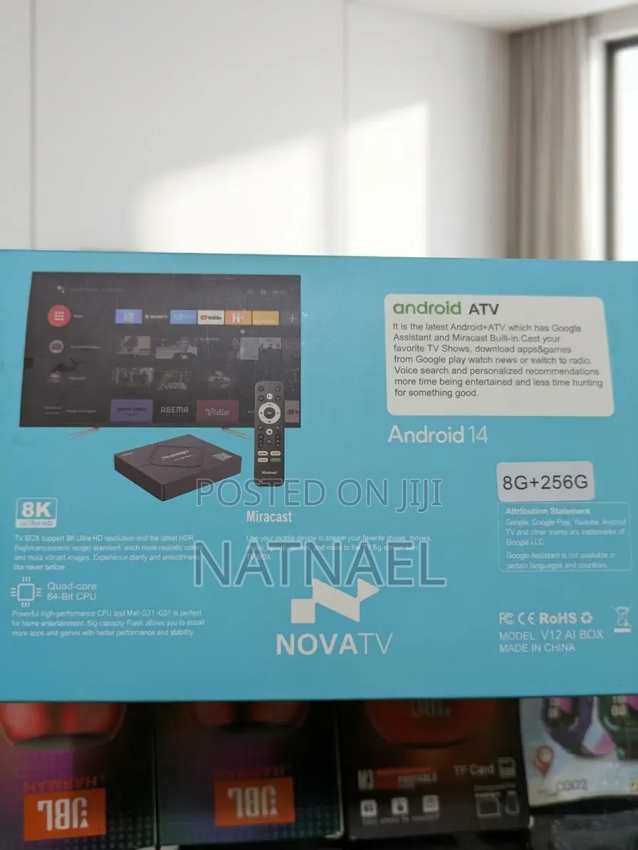 NOVA TV V12 AI BOX – መደበኛ ቲቪዎን ወደ ዘመናዊ Smart TV ይቀይሩ