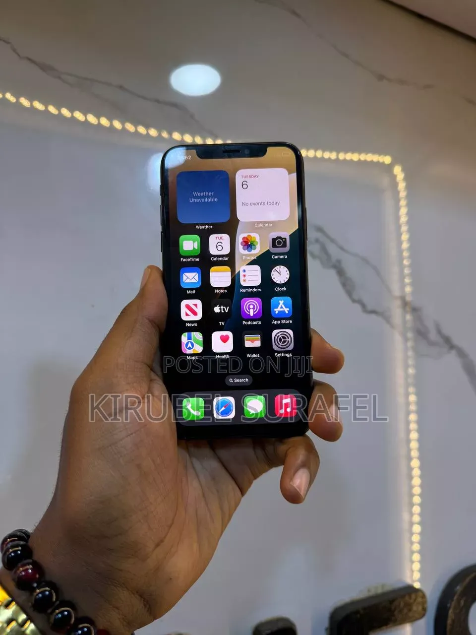 New Apple iPhone X 256 GB Black