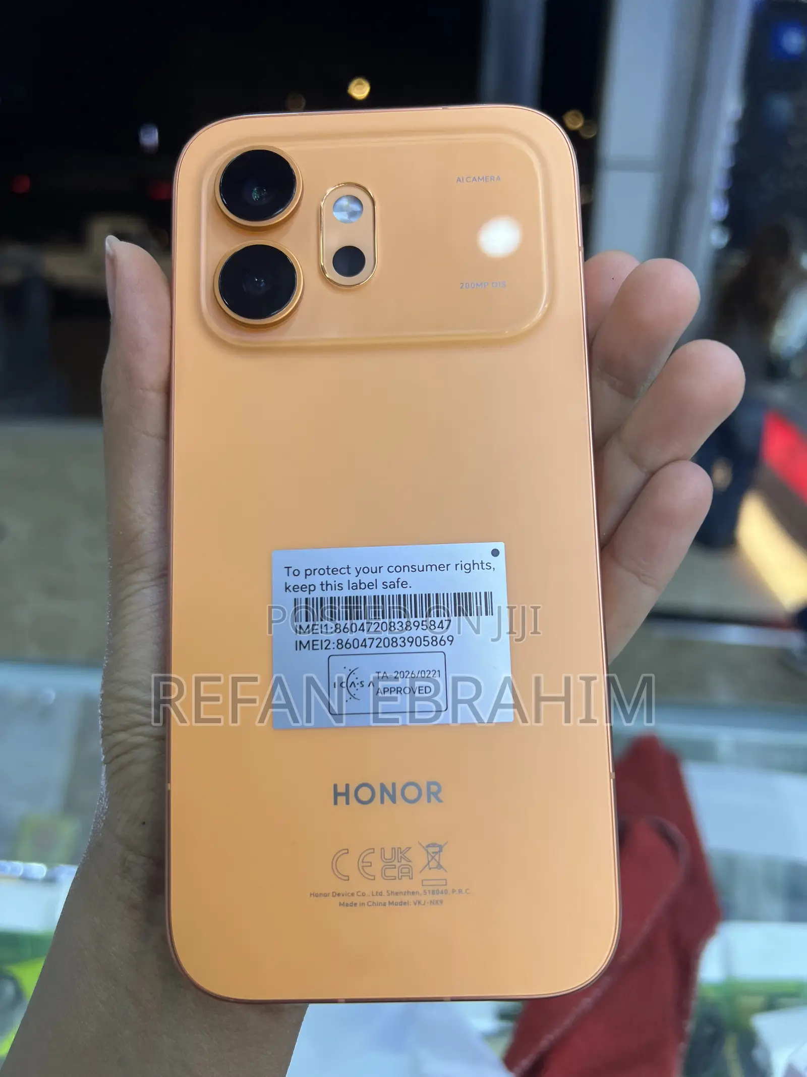 New Honor 600 256 GB Orange