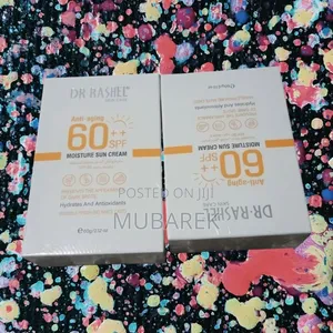 Dr. Rashel Sun Cream | واقي شمس بدون طبقة بيضاء SPF 60