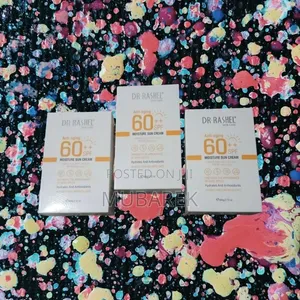 DR.RASHEL Moisture Sun Cream 60g | واقي شمس ومغذي للب