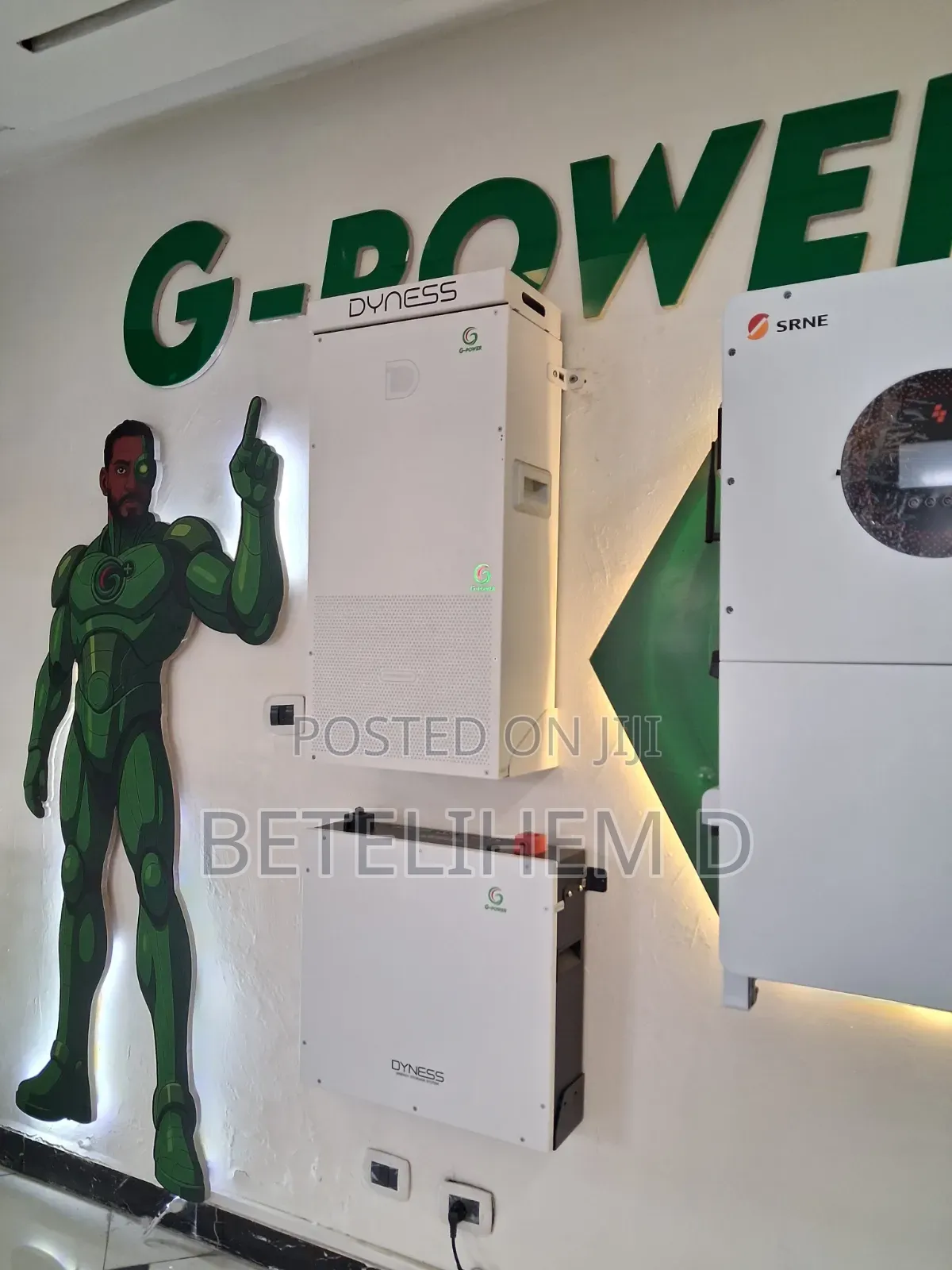 60kw Hybrid Inverter and Battery