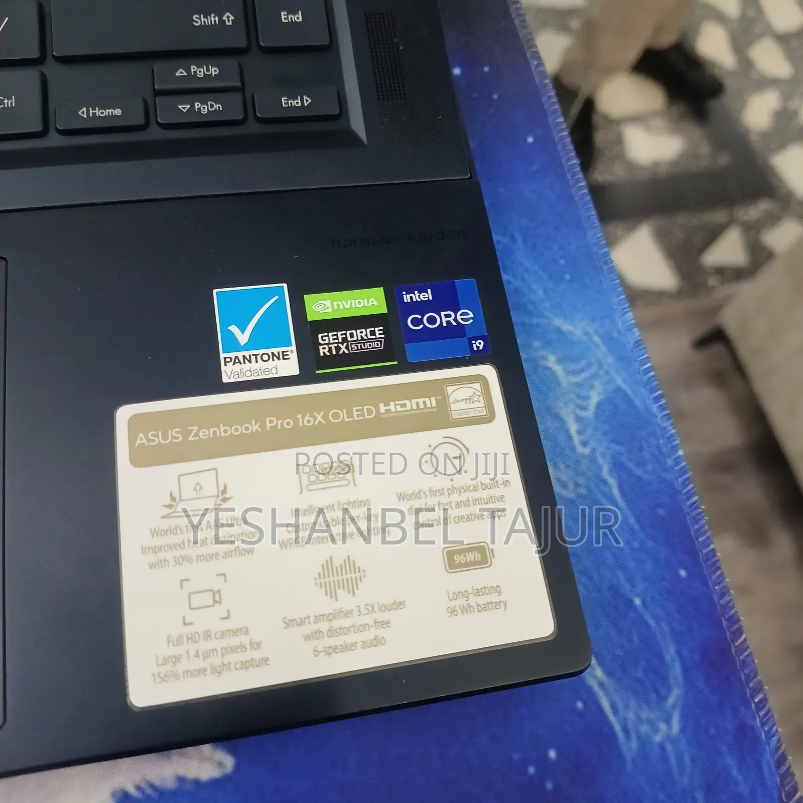 New Laptop Asus Zenbook 15 OLED 32GB Intel Core i9 SSD 1T