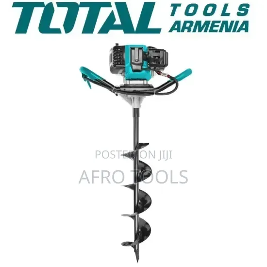 የመሬት መቆፈሪያ ማሽን/ Total Earth Auger 52cc - Gasoline Post Hole Digger