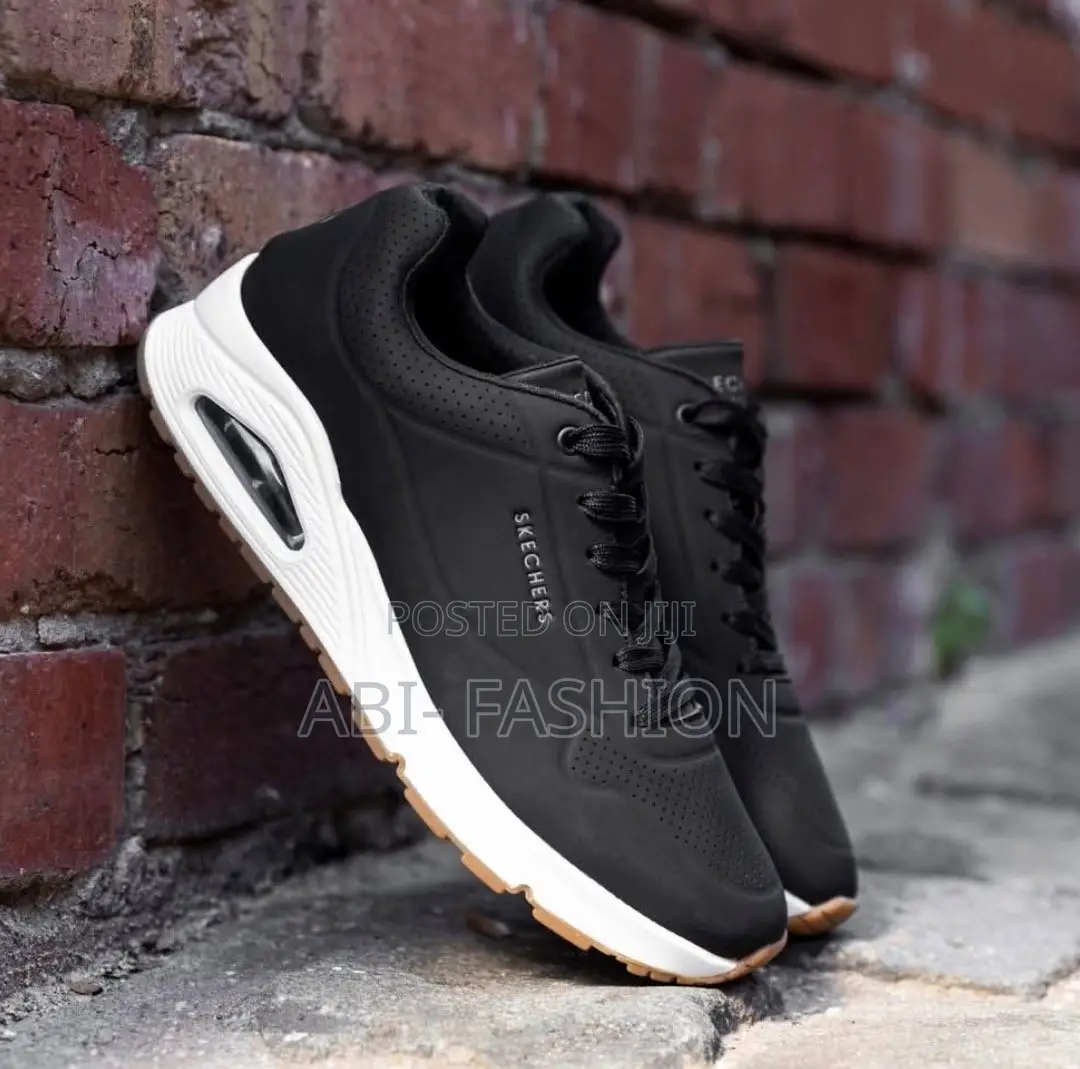 Skechers Uno 2 “Air Around You” — Black Shoes