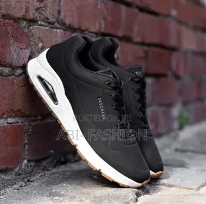 Skechers Uno 2 “Air Around You” — Black Shoes