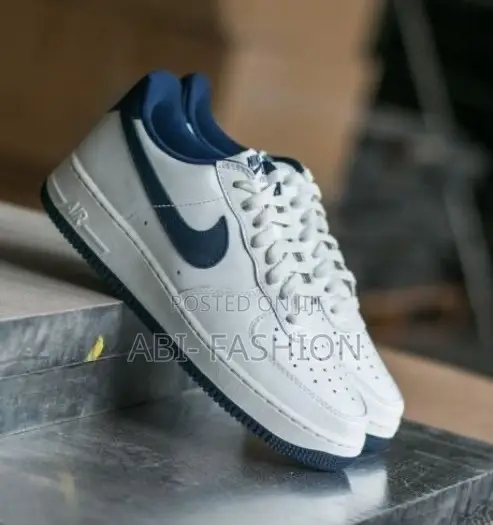 Nike Air Force 1 '07 “White Midnight Navy” — Low Men's Shoes