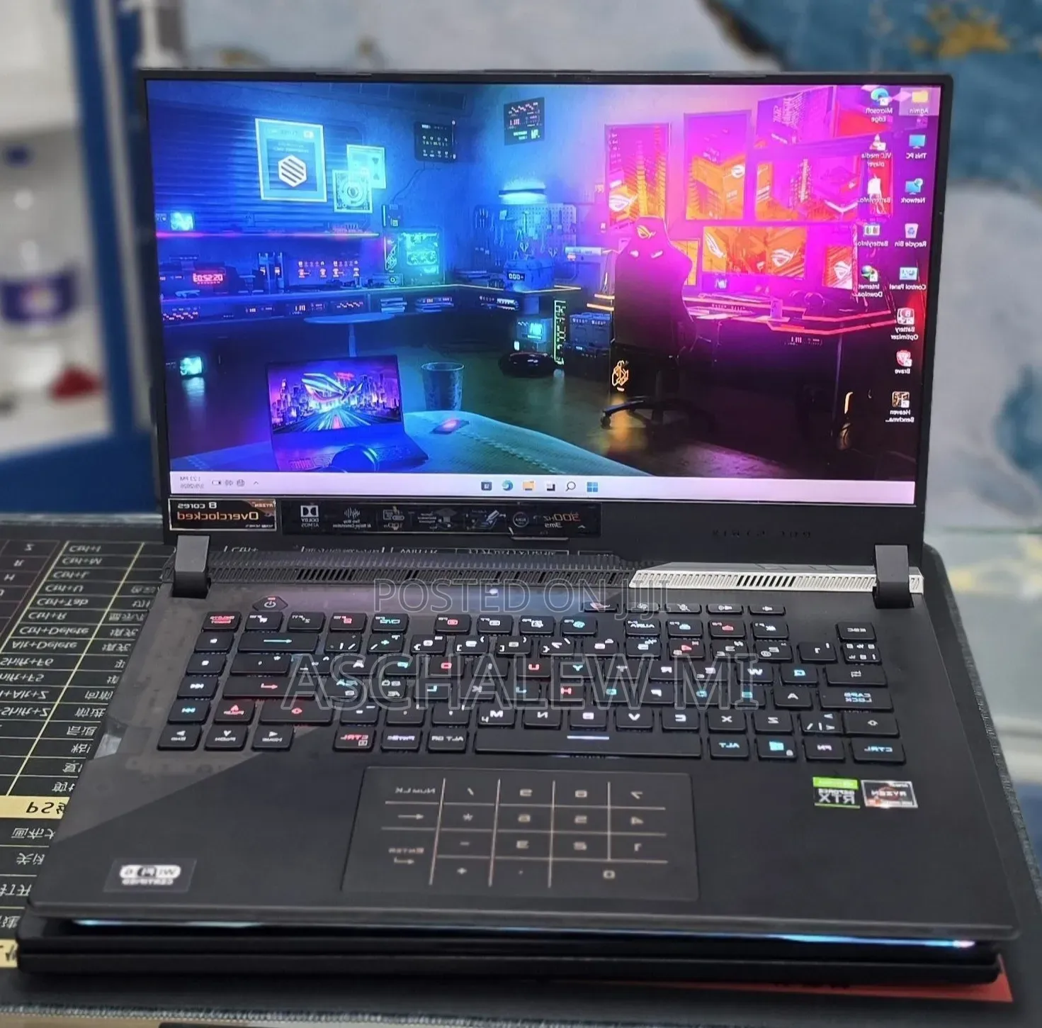 New Laptop Asus ROG Strix G16 32GB AMD Ryzen 9 SSD 1T