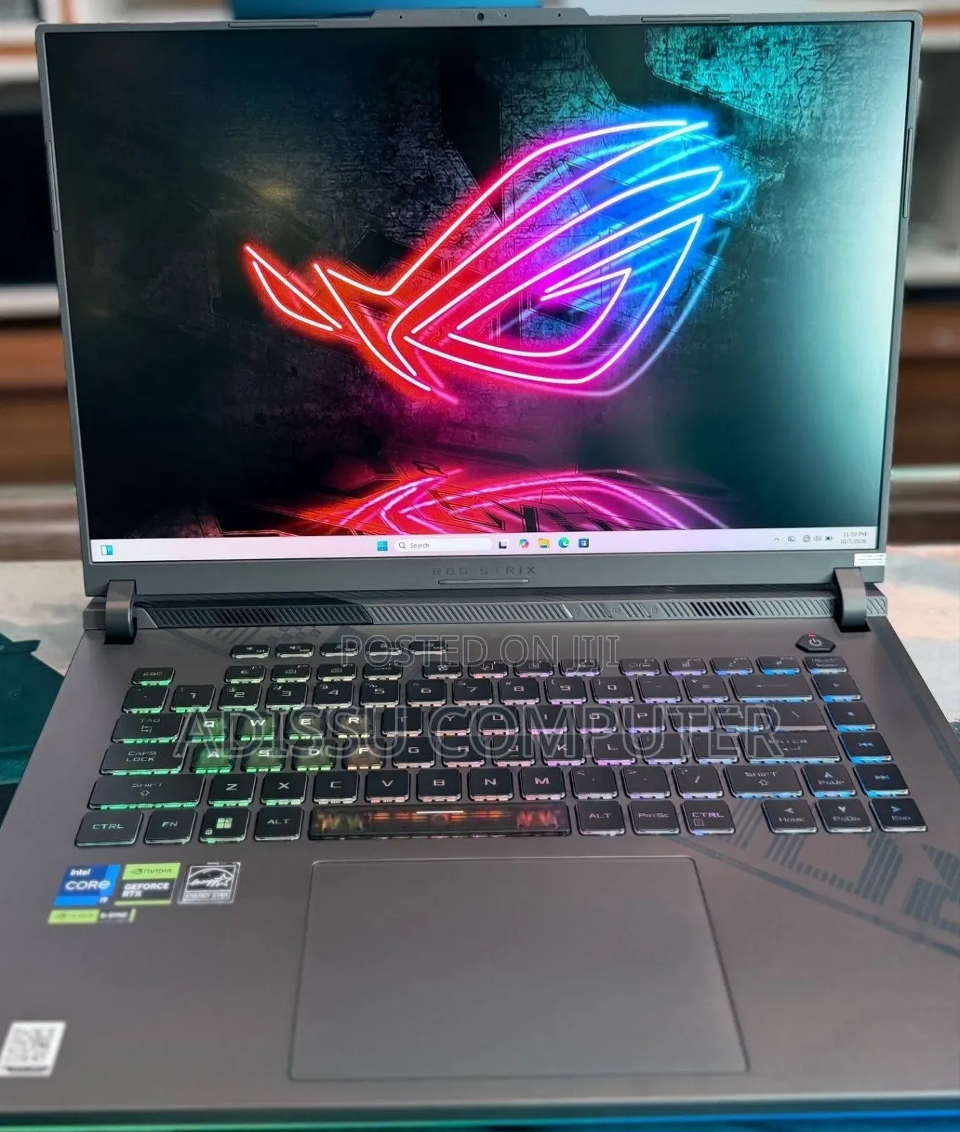 New Laptop Asus ROG Strix G16 16GB Intel Core i9 SSD 1T