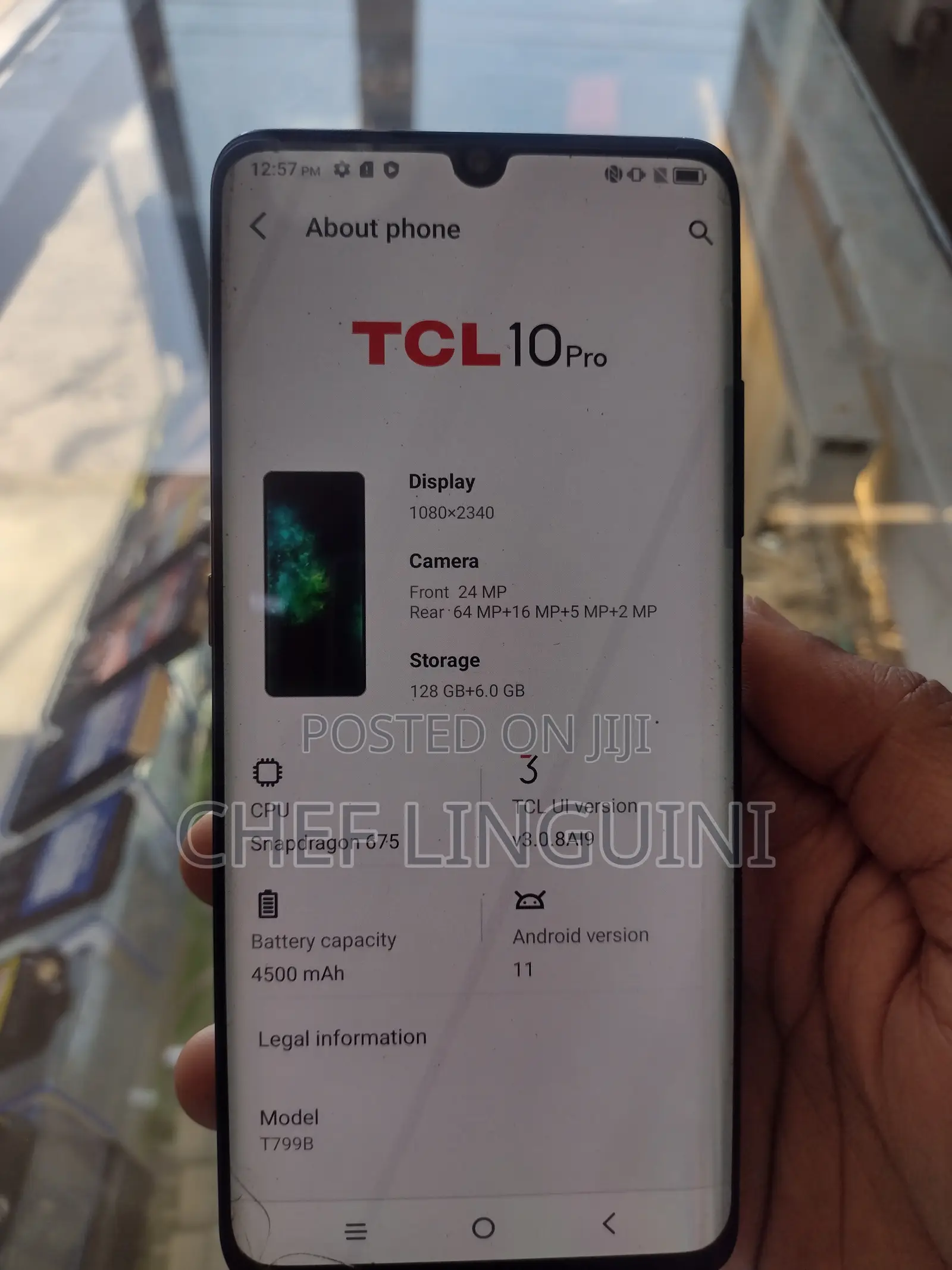 TCL 10 Pro 128 GB Gray