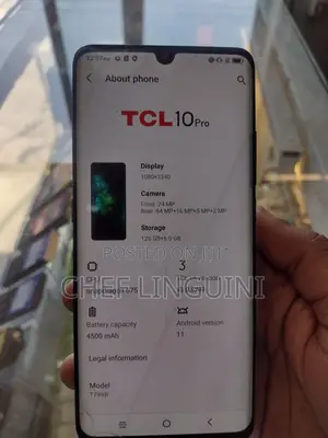 TCL 10 Pro 128 GB Gray