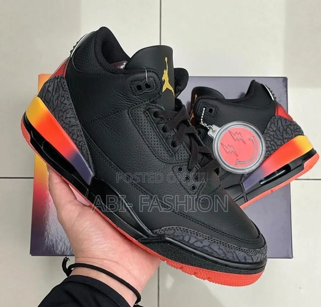 Air Jordan 3 X J Balvin “Rio” Retro — NEW ARRIVAL — High Men's Shoes