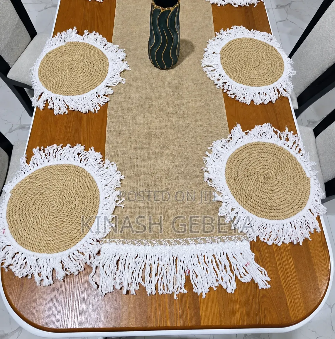 Classic Cultural Table Mat With Runner