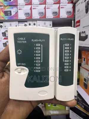 የኔትወርክ ኬብል መፈተሻ (ኬብል ቴስተር) RJ45 & RJ11 Network Cable Tester