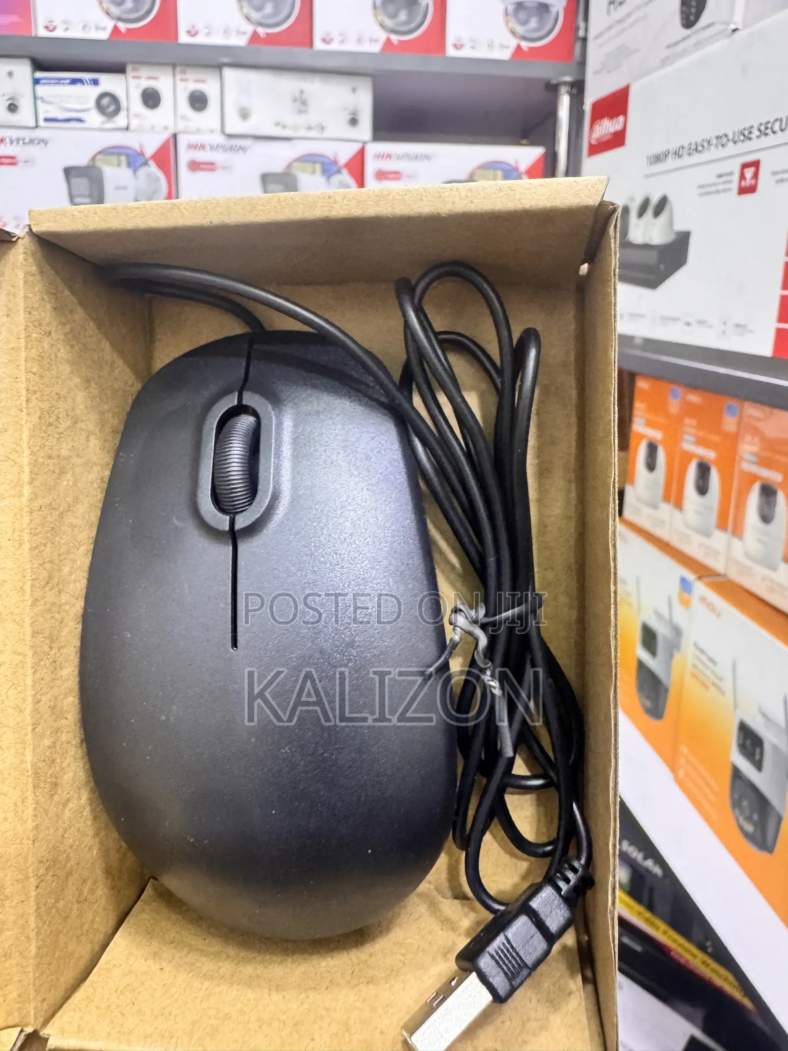 የኮምፒውተር መዳፊት (የገመድ ማውስ) Standard USB Wired Mouse