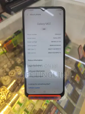 Samsung Galaxy M02 32 GB Black