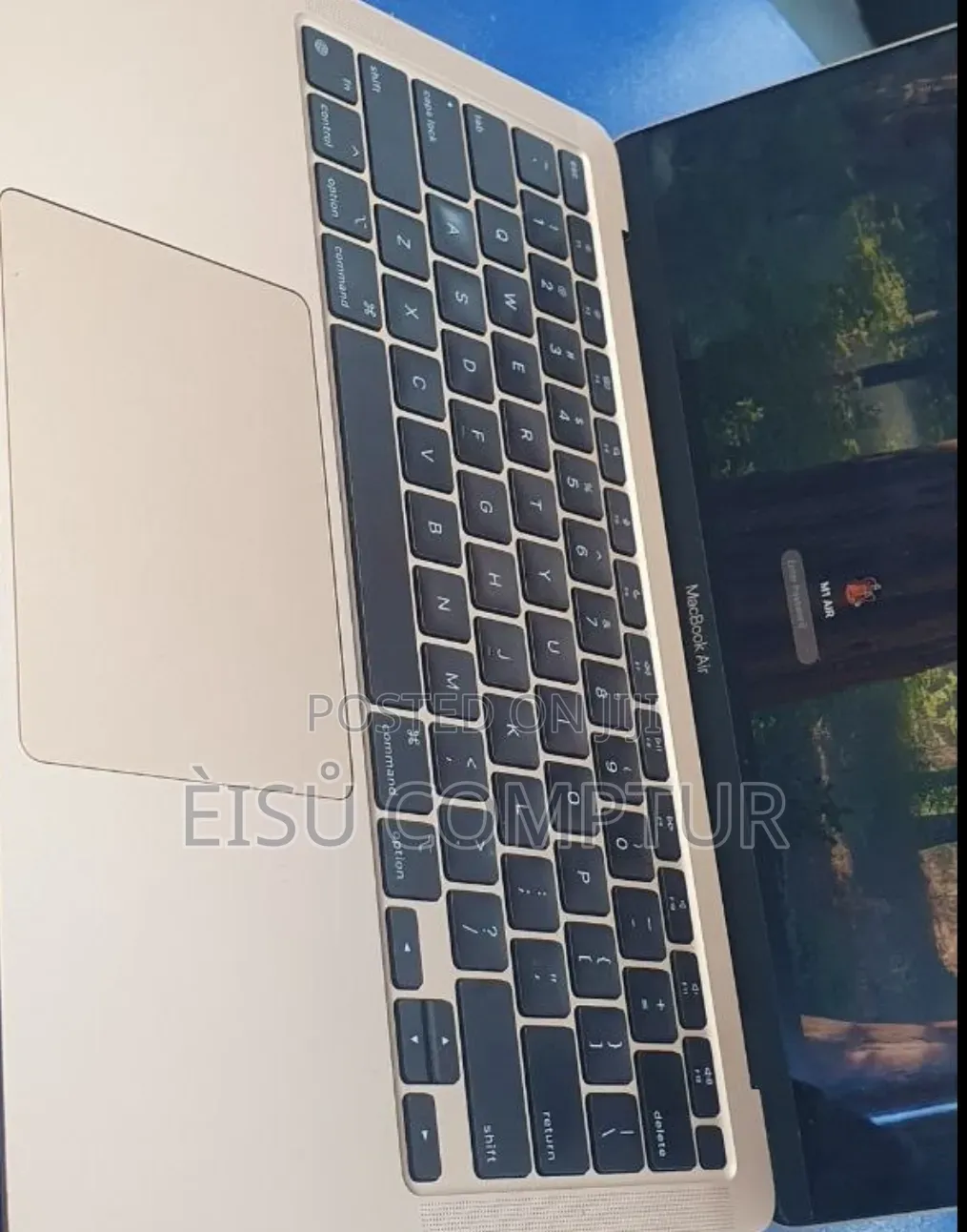 New Laptop Apple MacBook Air 2020 M1 8GB Apple M1 SSD 256GB