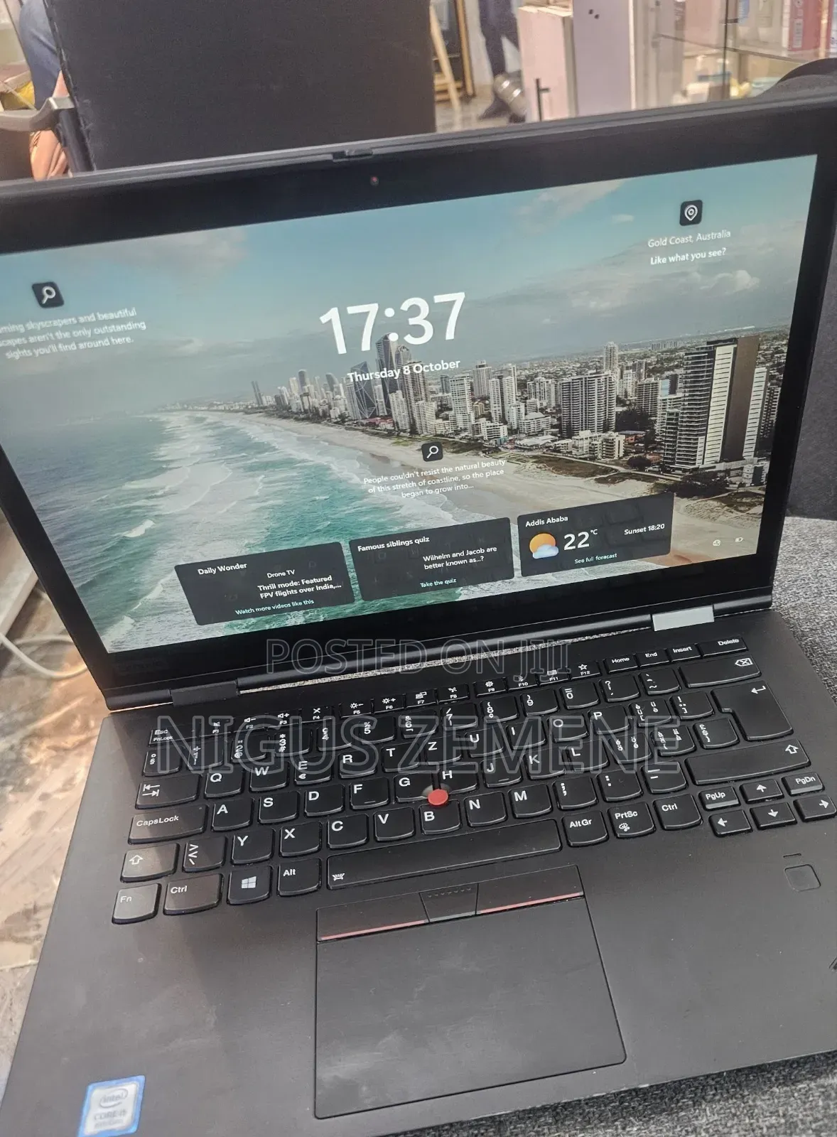 New Laptop Lenovo ThinkPad X1 Yoga 8GB Intel Core i5 SSD 256GB