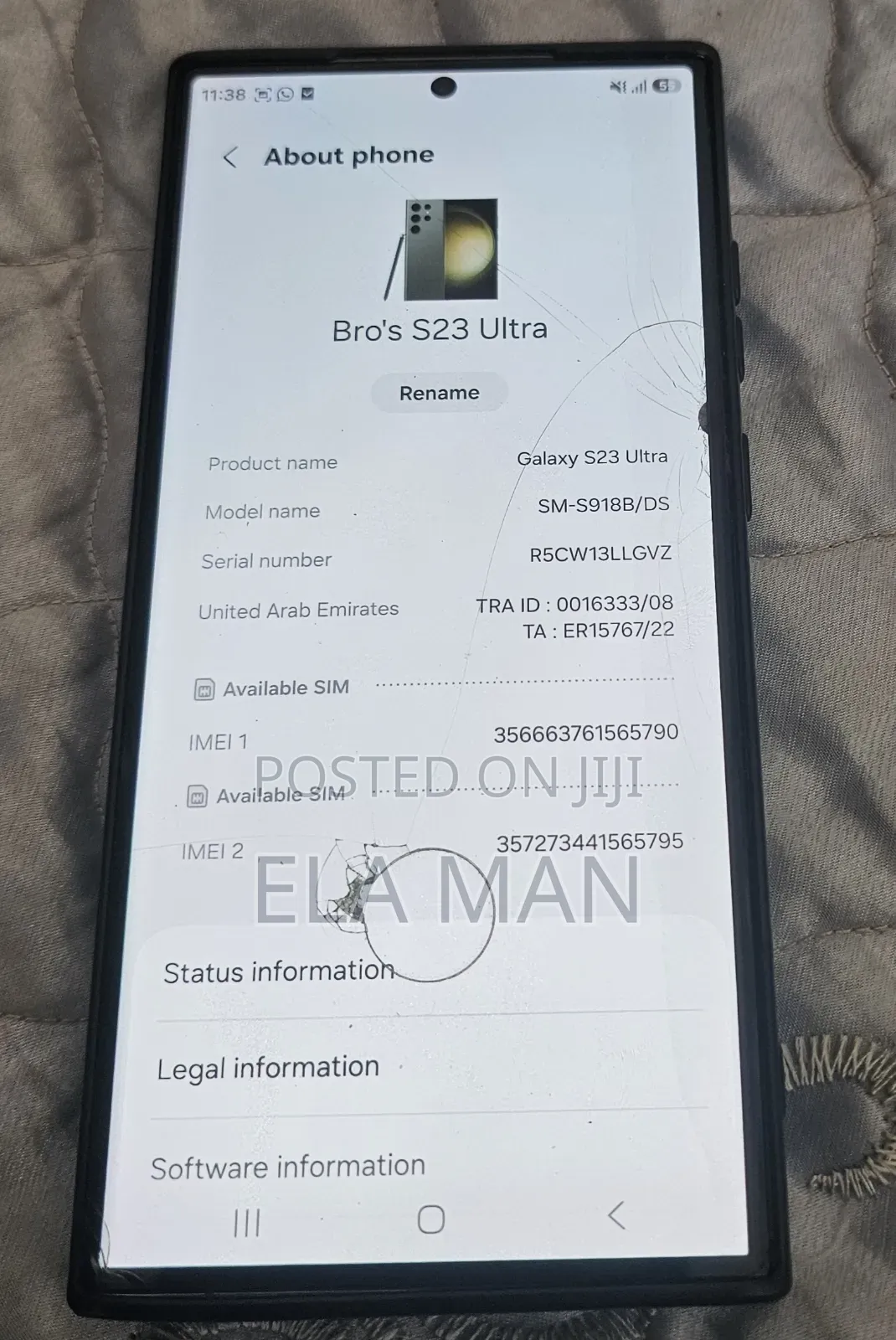 Samsung Galaxy S23 Ultra 256 GB
