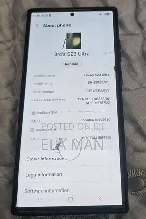 Samsung Galaxy S23 Ultra 256 GB