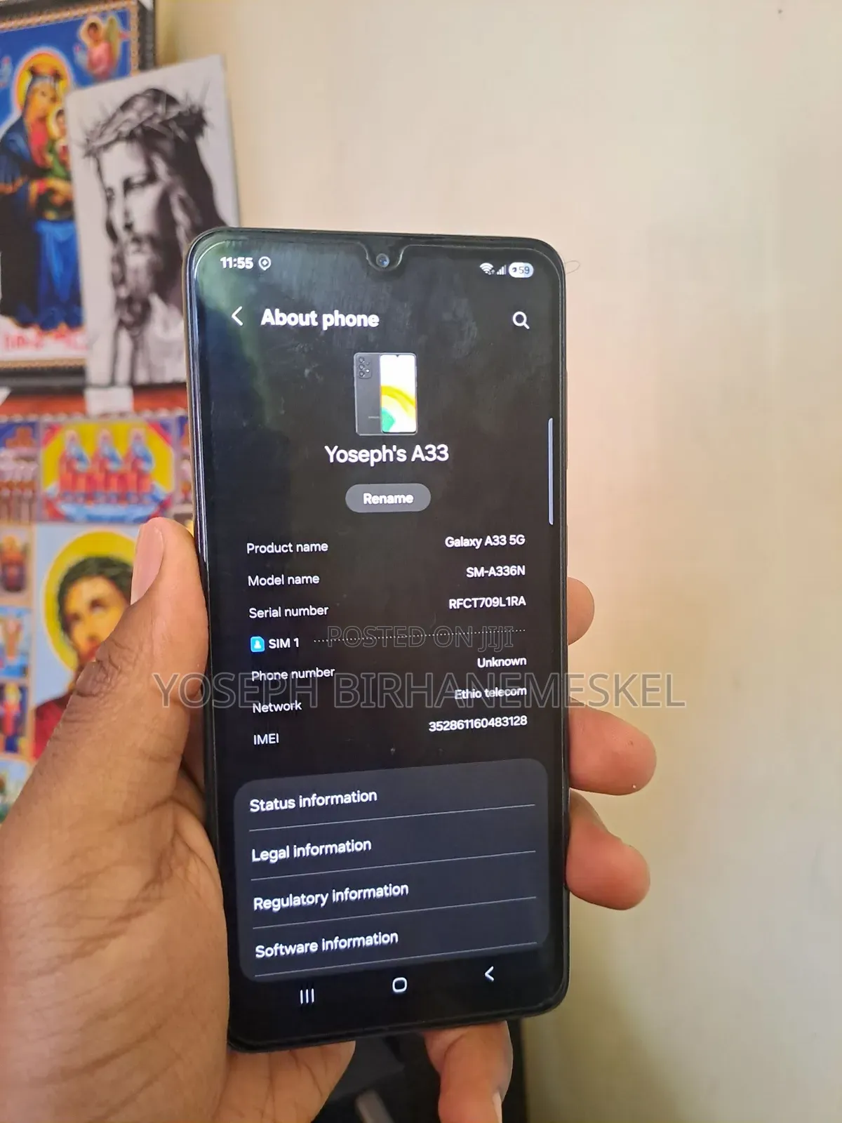 New Samsung Galaxy A33 5G 128 GB Black