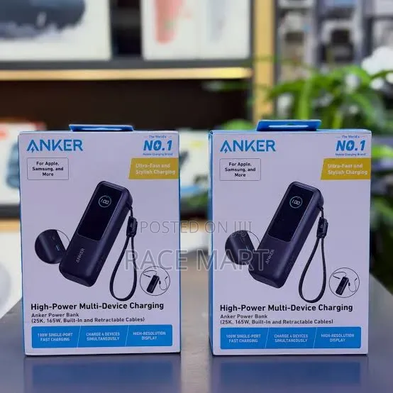 Anker Power Bank 25kmAh 165W