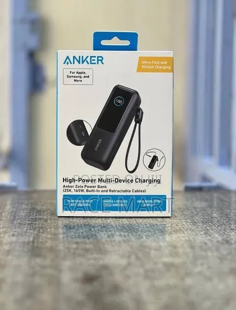 Anker Power Bank 25kmAh 165W