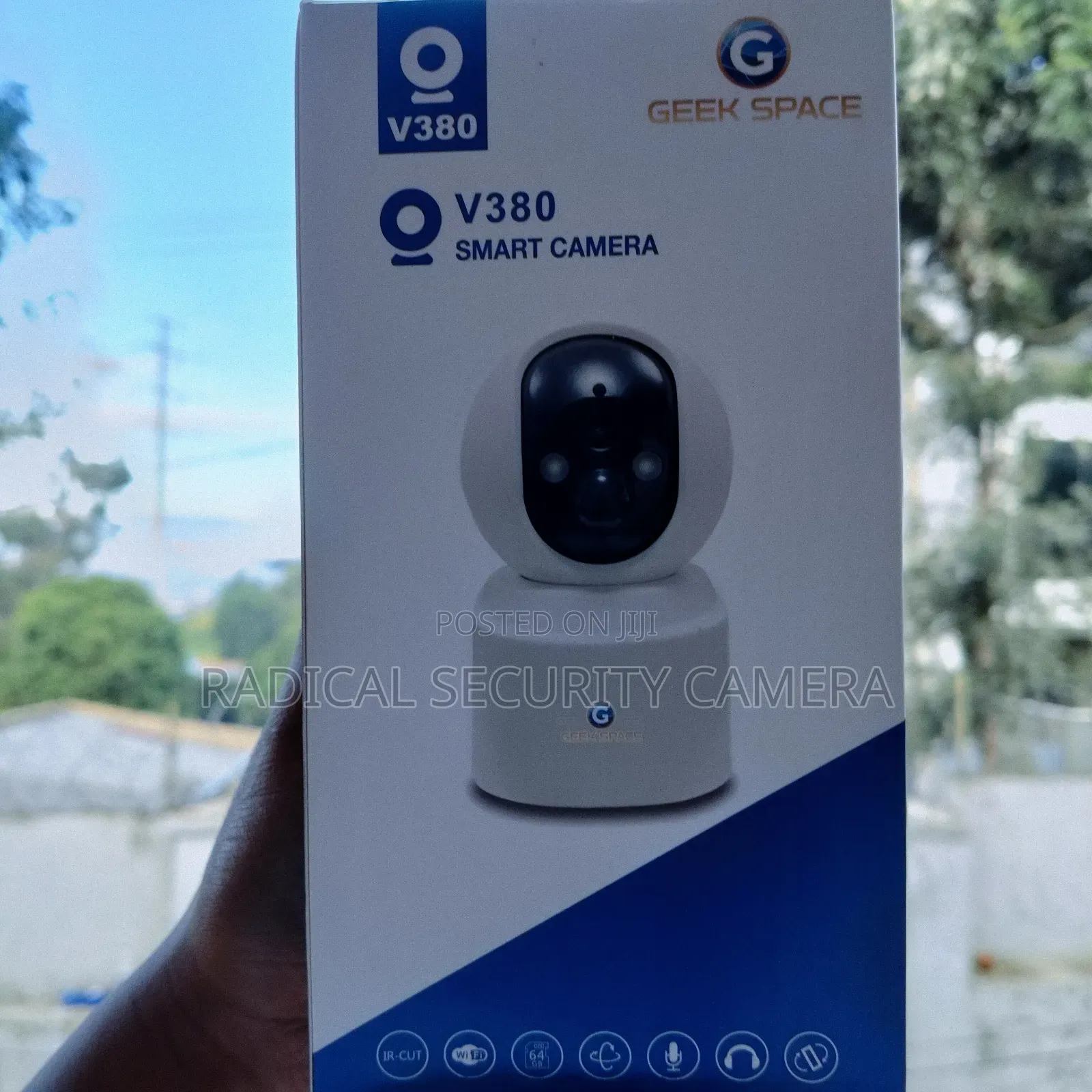 V380 WiFi Battery Camera – በባትሪ የሚሰራ ዋይፋይ ካሜራ