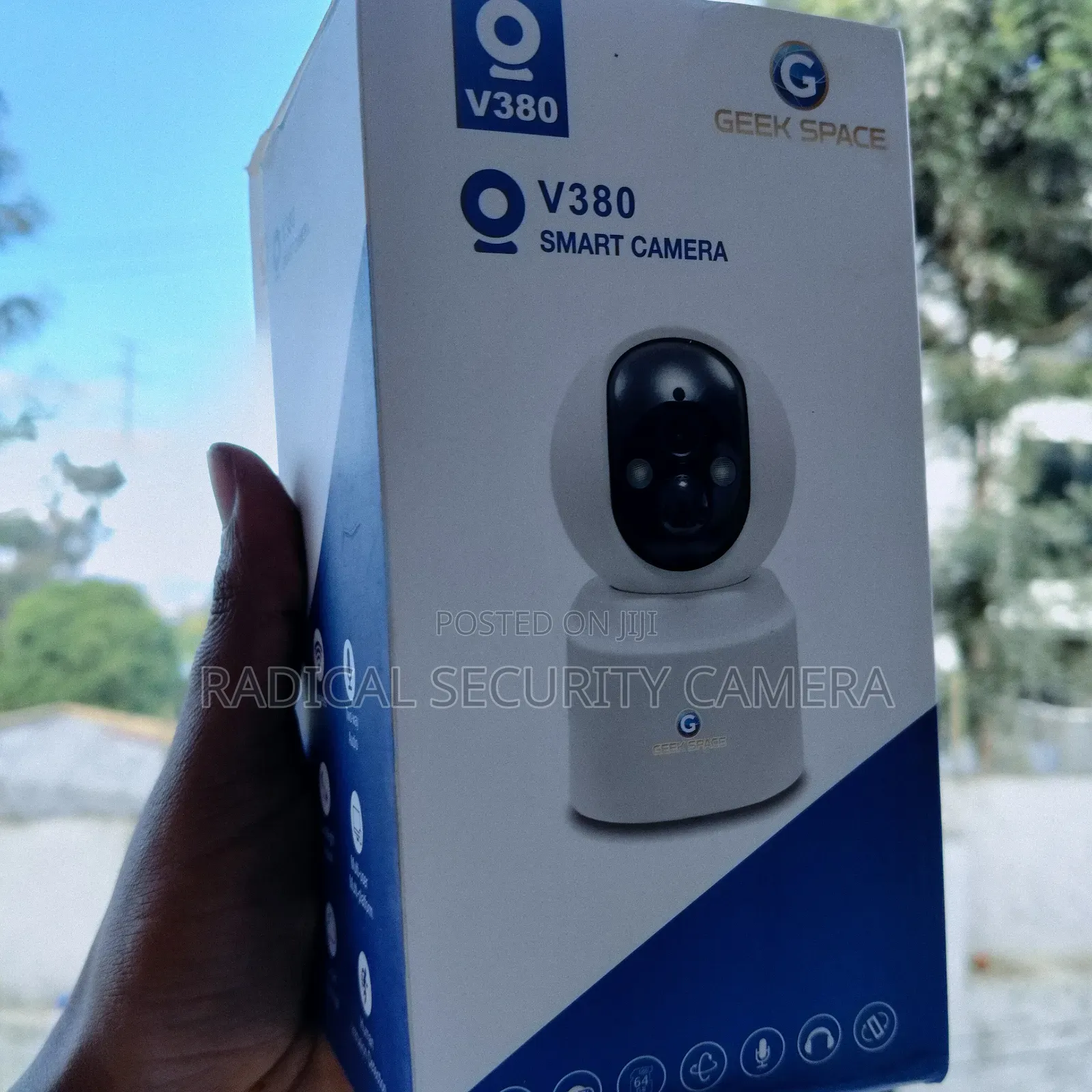 V380 WiFi Battery Camera – በባትሪ የሚሰራ ዋይፋይ ካሜራ