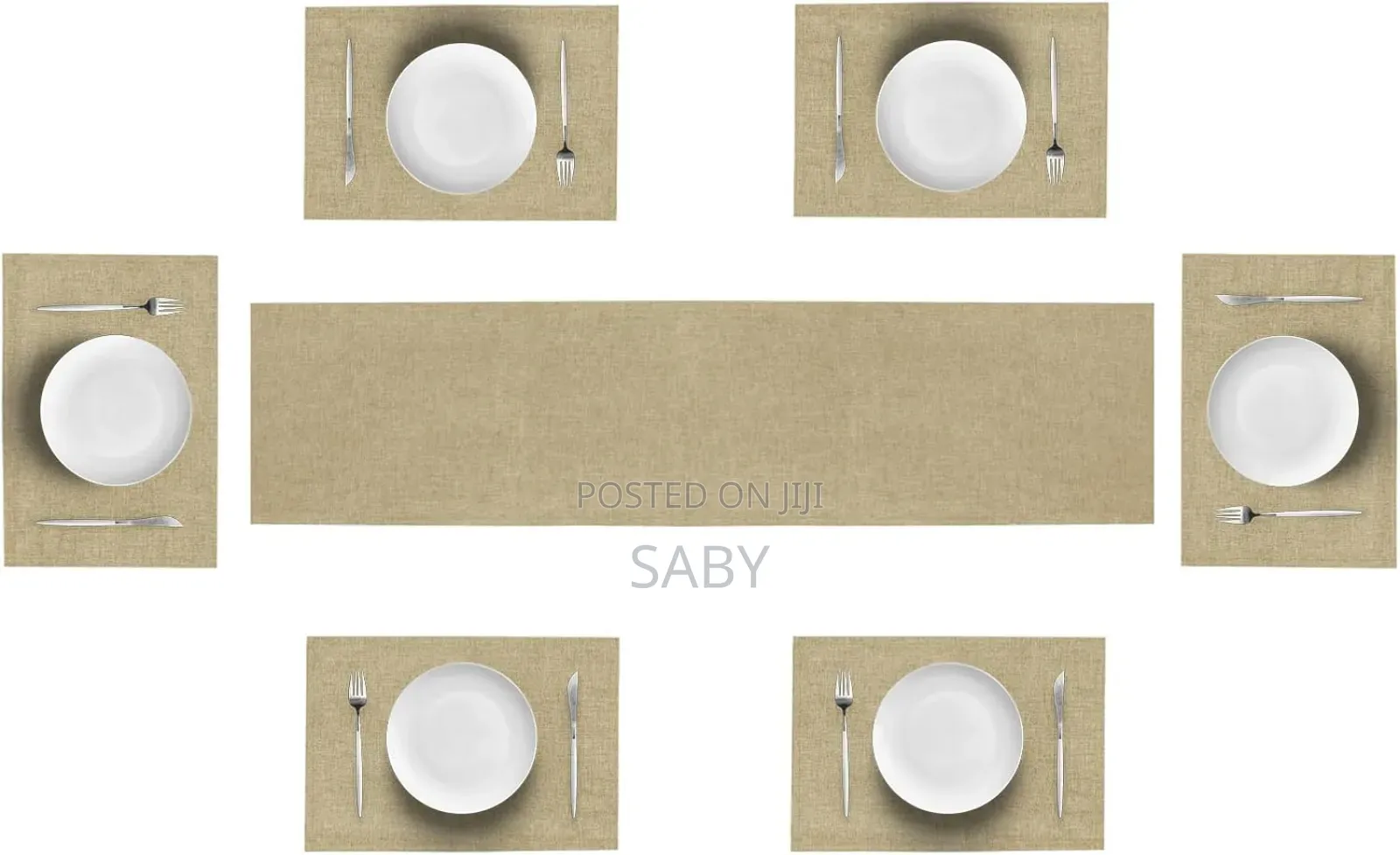 High Quality Table Mat Placements With Runner
