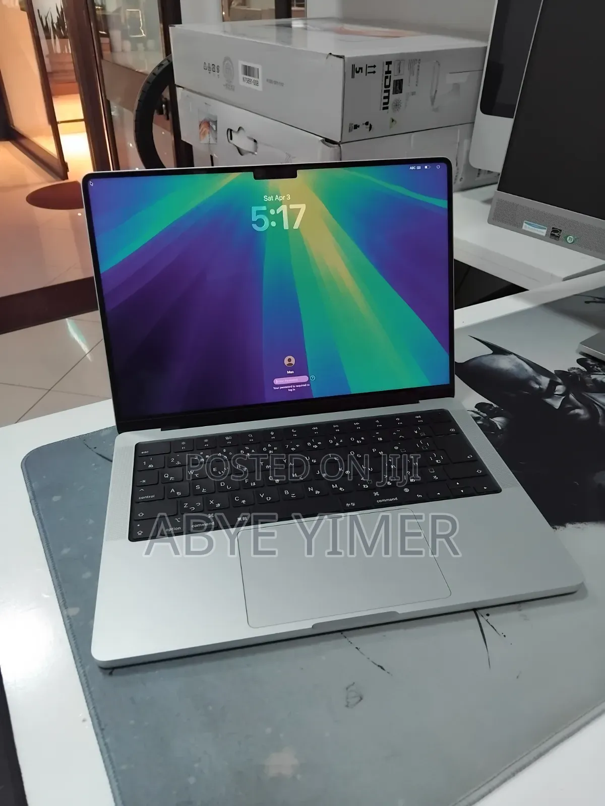New Laptop Apple MacBook Pro 2024 M4 16GB Apple M4 SSD 512GB