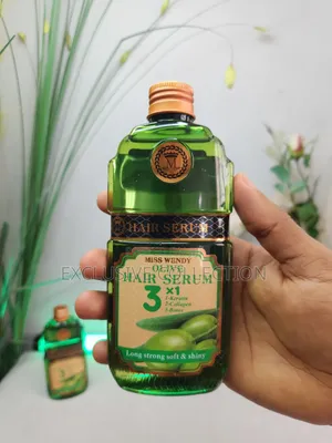 Miss Wendy Olive Hair Serum 250ml – Anti-Frizz | Smooth Shiny Hair