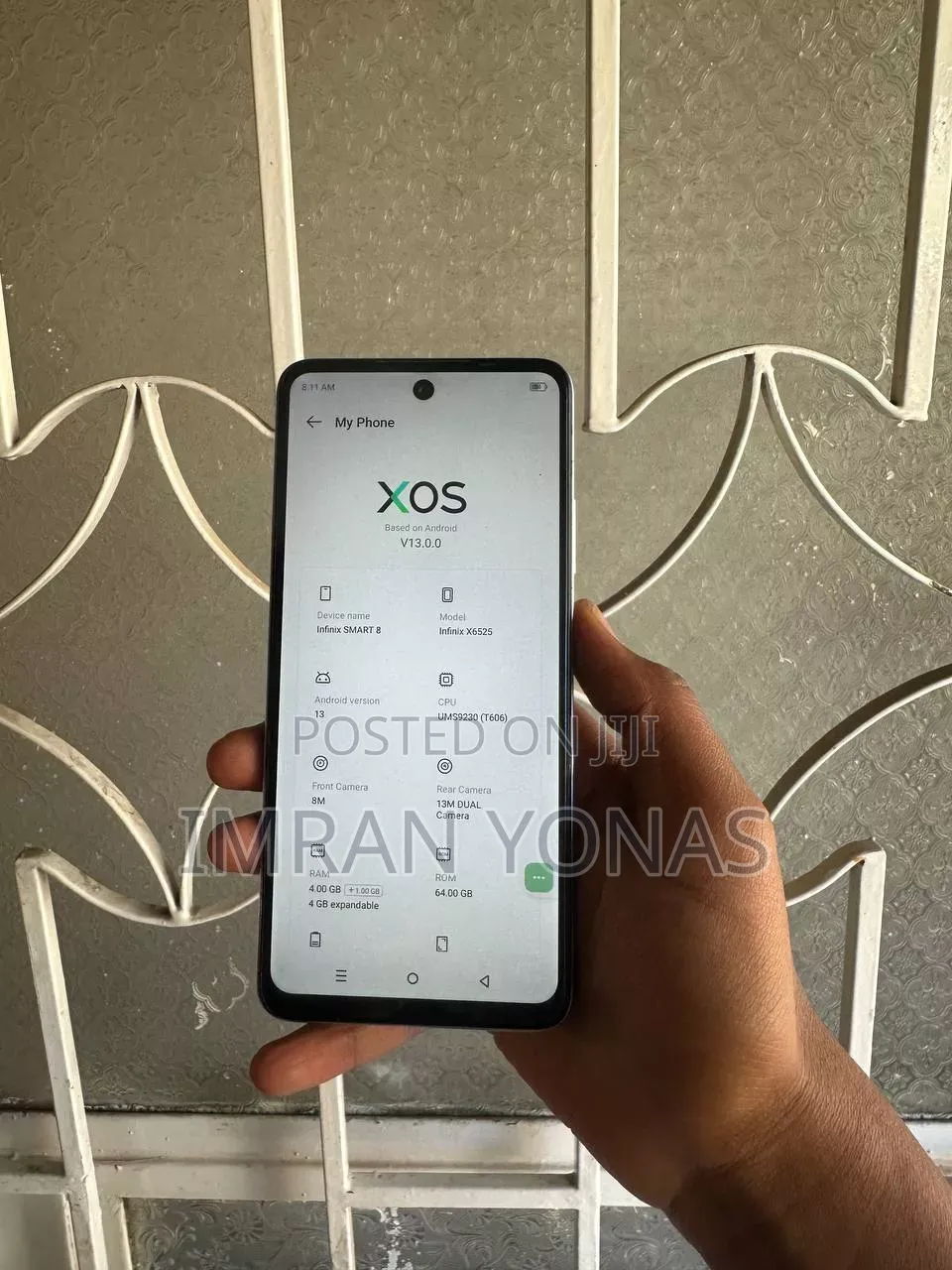Infinix Smart 8 64 GB White