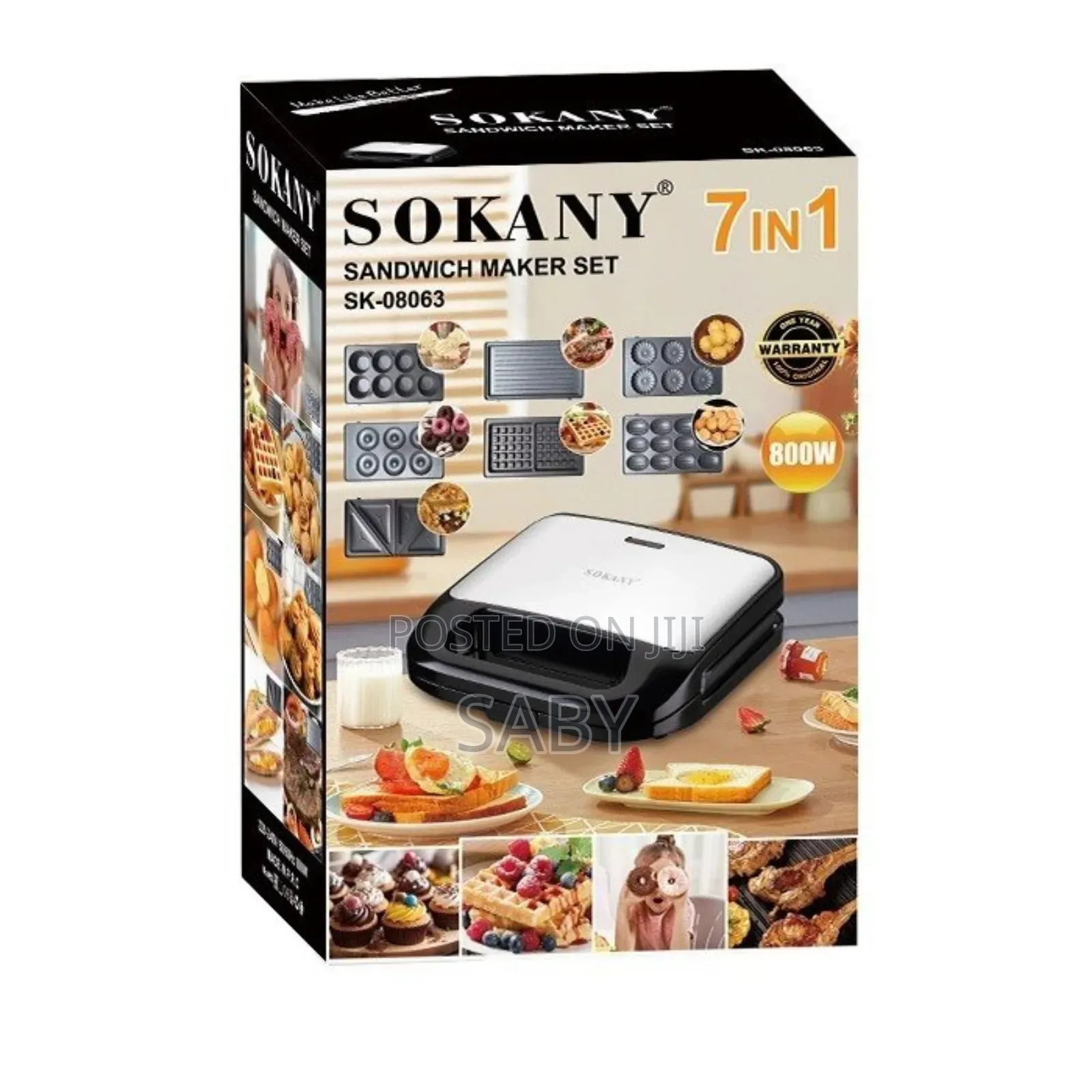 7 In1 Sandwich Maker Set