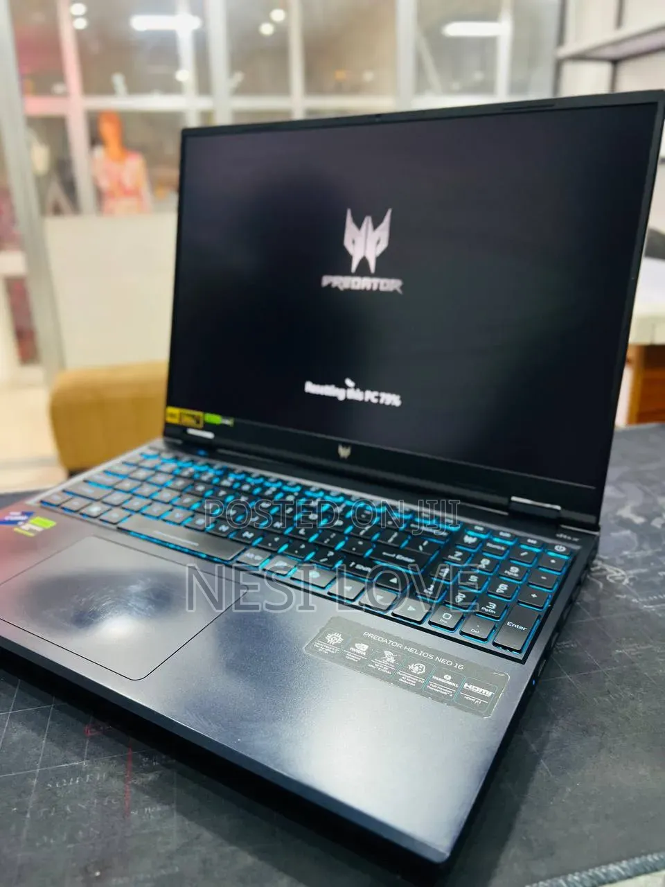 New Laptop Acer Predator Helios Neo 16 16GB Intel Core i9 SSD 1T
