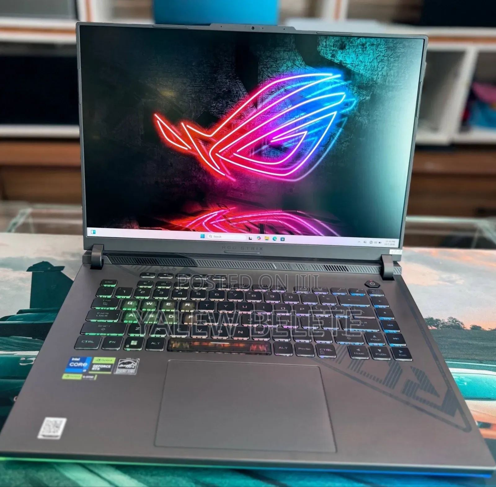 New Laptop Asus ROG Strix G16 G614 16GB Intel Core i9 SSD 1T