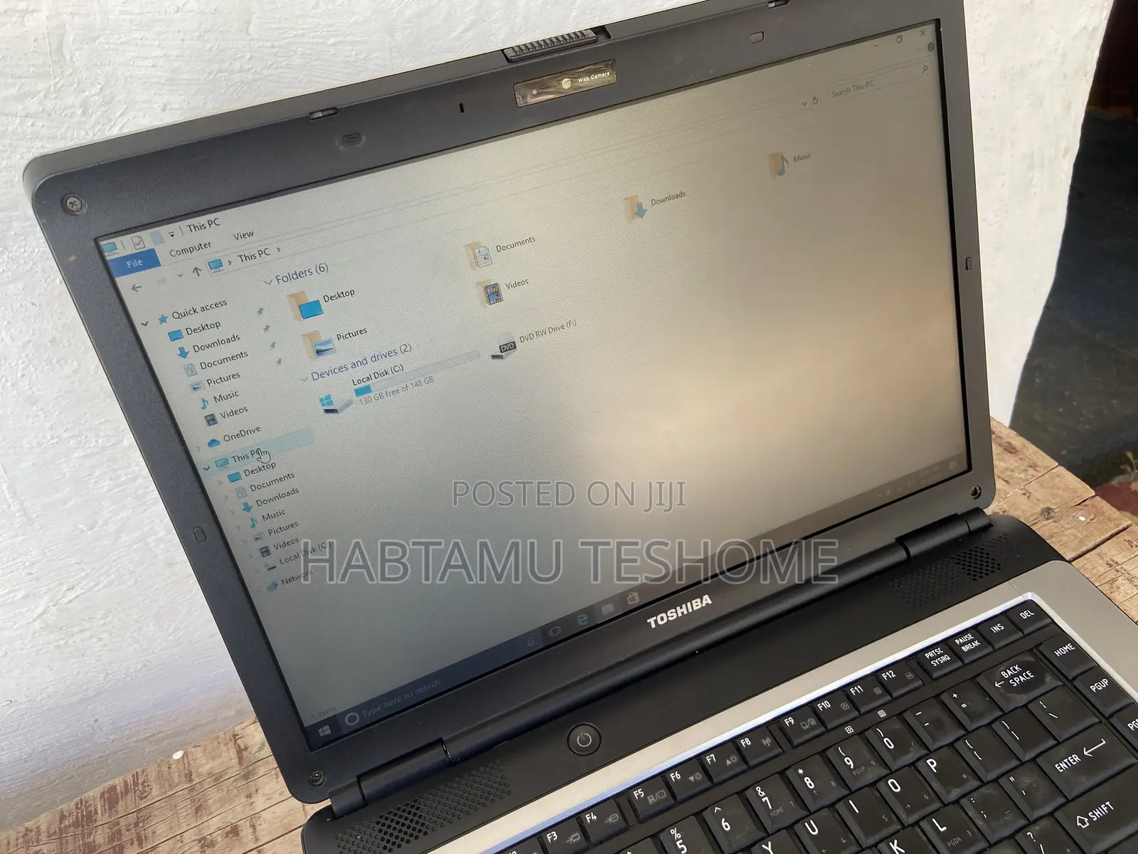 Laptop Toshiba 6GB Intel Core i3 HDD+SSD 140GB