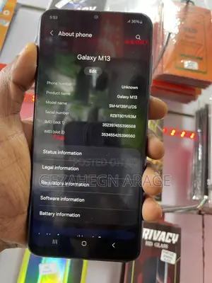 Samsung Galaxy M13 64 GB Black