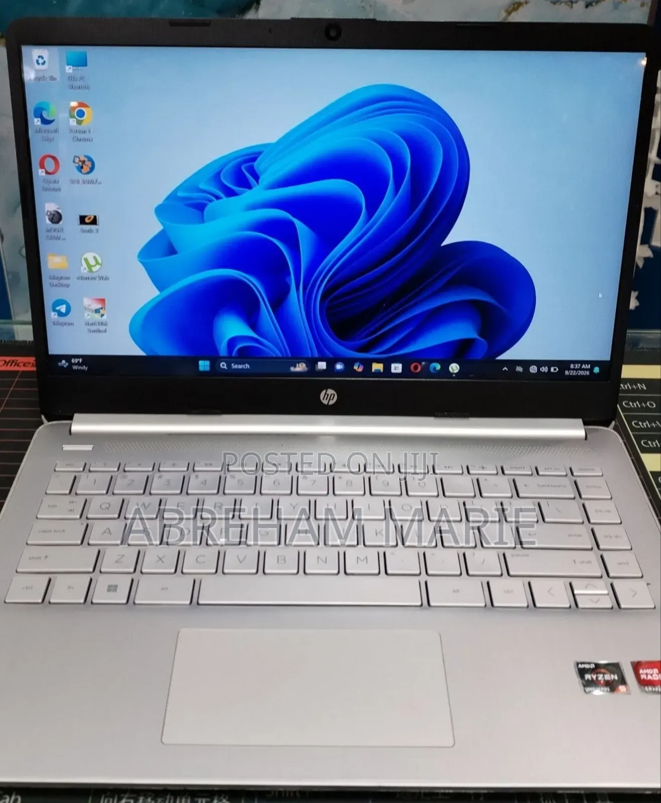 New Laptop HP Stream Notebook 8GB AMD Ryzen 5 SSD 512GB