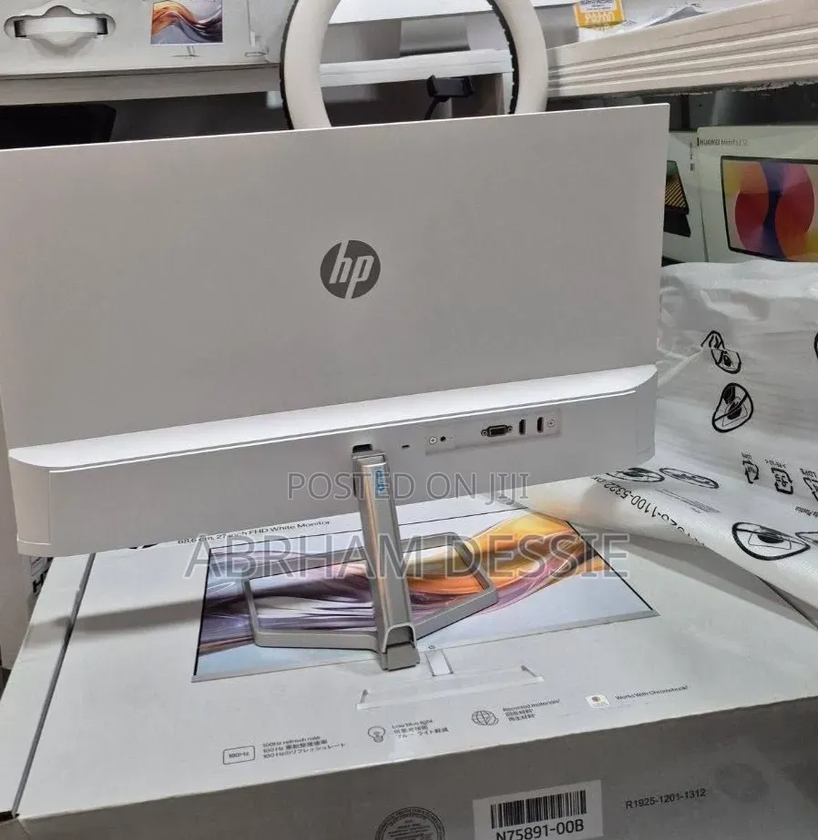 Brand New HP White Frameless