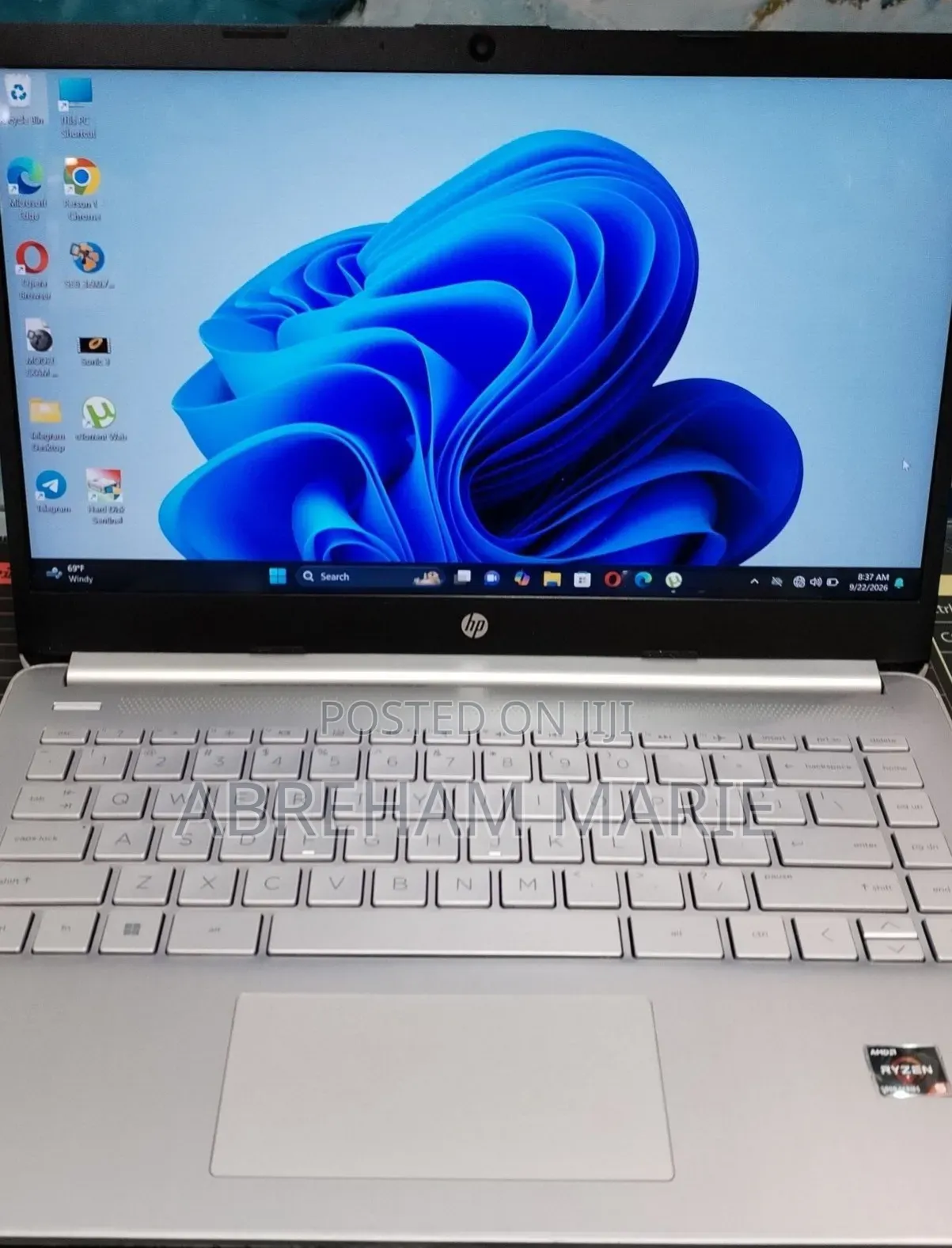 New Laptop HP Stream Notebook 8GB AMD Ryzen 5 SSD 512GB
