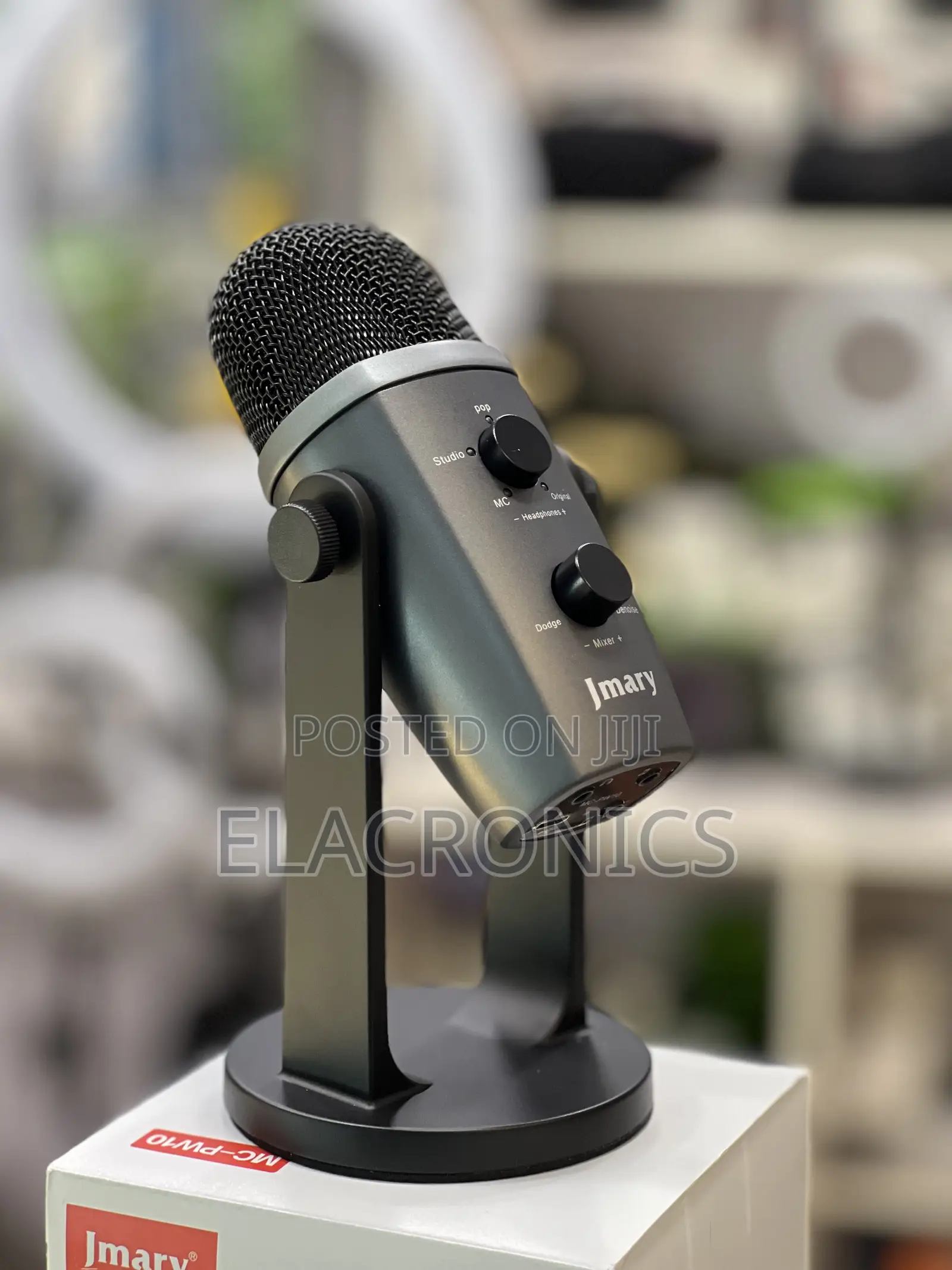Jmary MC-PW10 USB Podcast Mic for Streaming & Gaming