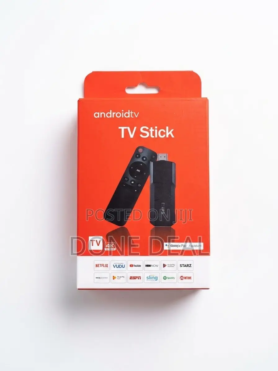 4K Ultra HD Android TV Stick With Voice Remote & Streaming Apps