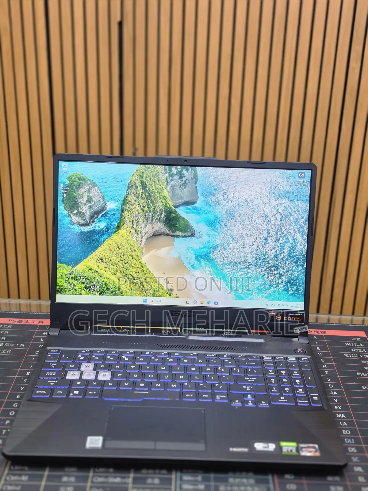 New Laptop Asus TUF Gaming A15 16GB AMD Ryzen 7 SSD 512GB