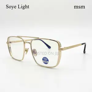 Retro Square Blue-Light-Blocking Lenses