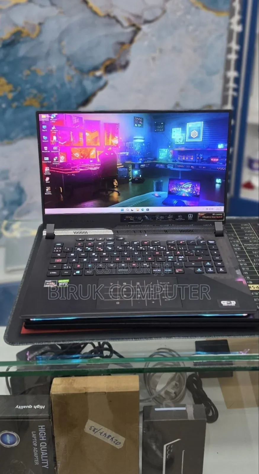 New Laptop Asus ROG Strix G16 G614 32GB AMD Ryzen 9 SSD 1T