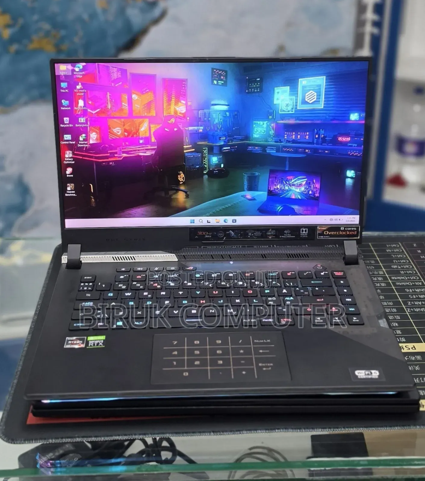 New Laptop Asus ROG Strix G16 G614 32GB AMD Ryzen 9 SSD 1T