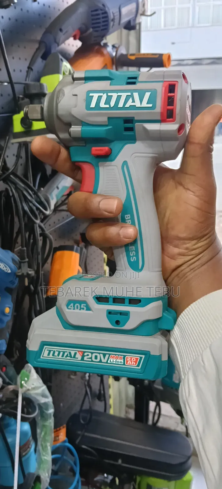 Cordless Impact Wrench 20v