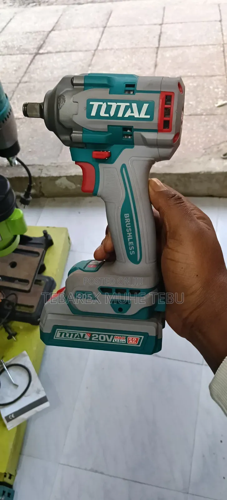 Cordless Impact Wrench 20v