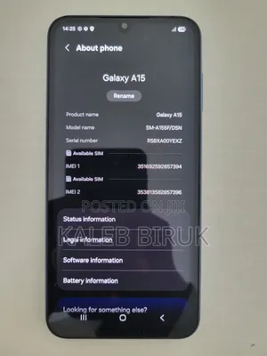Samsung Galaxy A15 128 GB Blue